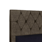 Cabeceira Estofada Leila Casal Queen Size 160 Cm Para Cama Bo