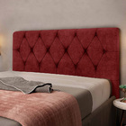 Cabeceira Estofada Leila Casal Queen Size 160 Cm Para Cama Bo