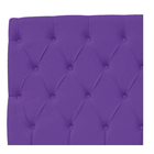 Cabeceira Estofada Liverpool 140 Cm Casal Corano Roxo - Doce