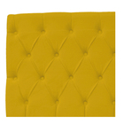 Cabeceira Estofada Liverpool 160 Cm Queen Size Corano Amarelo