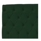 Cabeceira Estofada Liverpool 195 Cm King Size Suede Verde - A