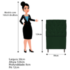 Cabeceira Estofada Liverpool 90 Cm Solteiro Suede Verde - Ama