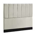 Cabeceira Estofada Liza 1,95 King Size  - Veludo