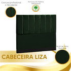 Cabeceira Estofada Liza  1,40 Casal - Veludo