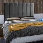 Cabeceira Estofada Liza Casal 140 Cm Para Cama Box Veludo Cin