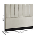 Cabeceira Estofada Liza Casal King Size 195 Cm Para Cama Box