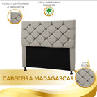 Cabeceira Estofada Madagascar 1,60 Queen Star Confort