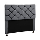 Cabeceira Estofada Madagascar 1,60 Queen Star Confort