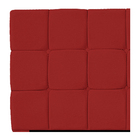 Cabeceira Estofada Manchester 140 Cm Casal Corano Vermelho -
