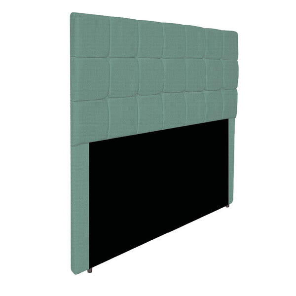 Cabeceira Estofada Manchester 160 Cm Queen Size Linho - Doce