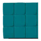 Cabeceira Estofada Manchester 160 Cm Queen Size Suede Azul Tu