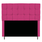 Cabeceira Estofada Manchester 160 Cm Queen Size Suede Pink -