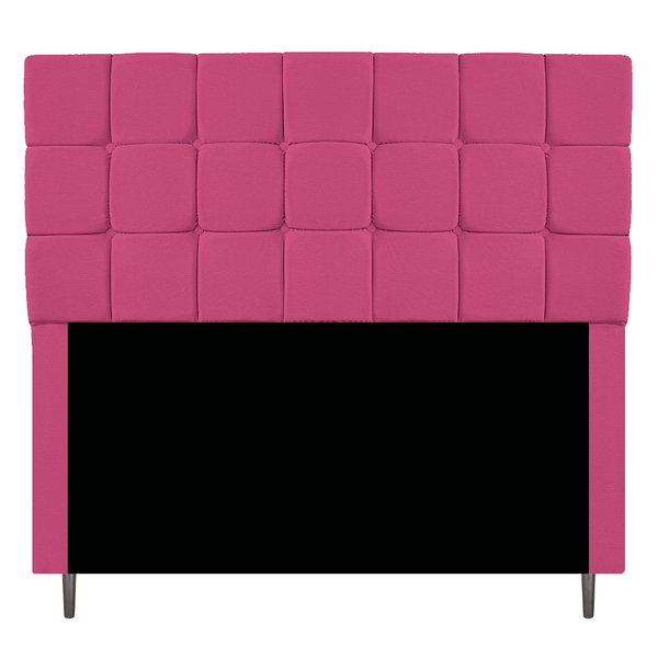 Cabeceira Estofada Manchester 195 Cm King Size Corano Pink -