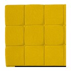 Cabeceira Estofada Manchester 195 Cm King Size Suede Amarelo