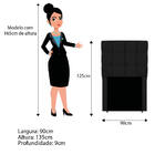 Cabeceira Estofada Manchester 90 Cm Solteiro Corano - Doce So