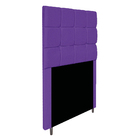 Cabeceira Estofada Manchester 90 Cm Solteiro Corano Roxo - Am