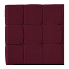 Cabeceira Estofada Manchester 90 Cm Solteiro Suede Bordô - Do