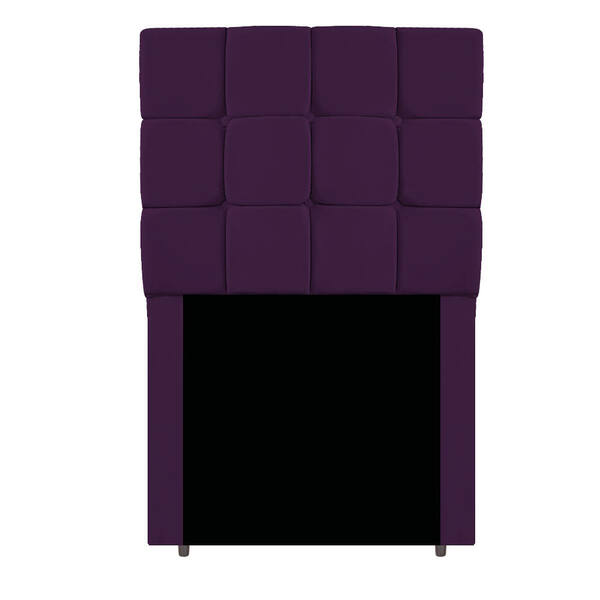 Cabeceira Estofada Manchester 90 Cm Solteiro Suede - Doce Son