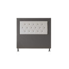 Cabeceira Estofada Marilia Casal 140 Cm Para Cama Box Suede E