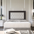 Cabeceira Estofada Marilia Casal 140 Cm Para Cama Box Suede M