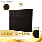 Cabeceira Estofada Milena 0,90 Solteiro Sintético Star Confort
