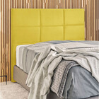 Cabeceira Estofada Milena 0,90 Solteiro Veludo Star Confort