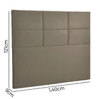 Cabeceira Estofada Milena 1,40 Casal Sued Star Confort