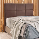 Cabeceira Estofada Milena 1,60 Queen Sued Star Confort