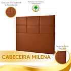 Cabeceira Estofada Milena 1,60 Solteiro Veludo Star Confort