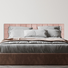Cabeceira Estofada Modulada Para Cama Casal 1 Peça 20x20cm Ro
