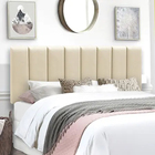 Cabeceira Estofada Módulo Para Cama Box Casal/Queen Bege
