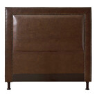 Cabeceira Estofada New York 140 Cm Casal Material Sintético F