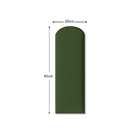 Cabeceira Estofada Nuvem Para Cama Box Casal/Queen Verde