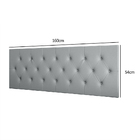 Cabeceira Estofada Painel Cama Box Casal Queen 1,60 Decoração
