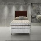 Cabeceira Estofada Painel Marrom Para Cama Box Solteiro 90cm