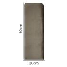 Cabeceira Estofada Painel Modulada Athenas Veludo Cama Box Ca