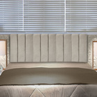 Cabeceira Estofada Painel Modulada Athenas Veludo Cama Box Ki