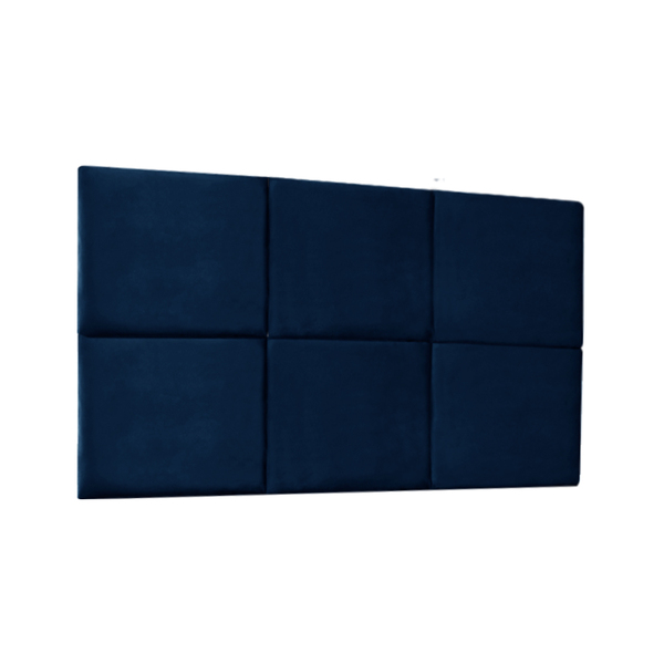 Cabeceira Estofada Painel Modulada Italia Veludo Cama Box Cas