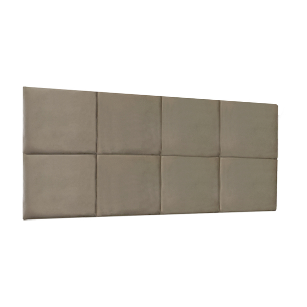 Cabeceira Estofada Painel Modulada Italia Veludo Cama Box Cas