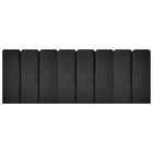 Cabeceira Estofada Painel Modulado Athenas Veludo Cama Box Qu