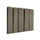 Cabeceira Estofada Painel Modulado Athenas Veludo Cama Box So