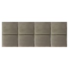 Cabeceira Estofada Painel Modulado Italia Veludo Cama Box Que