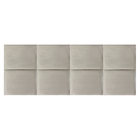 Cabeceira Estofada Painel Modulado Italia Veludo Cama Box Que