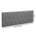 Cabeceira Estofada Painel Suspenso Sophia Capitonê Casal 140