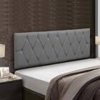 Cabeceira Estofada Painel Suspenso Sophia Capitonê Casal 140