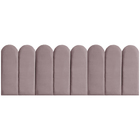 Cabeceira Estofada Painel Texas Modulado Veludo Cama Box Quee