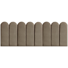 Cabeceira Estofada Painel Texas Modulado Veludo Cama Box Quee