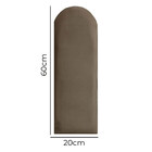 Cabeceira Estofada Painel Texas Modulado Veludo Cama Casal 14