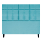 Cabeceira Estofada Para Cama Box Casal 140 Cm Florem Suede