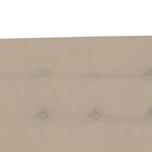 Cabeceira Estofada Para Cama Box Casal 140cm Luna Suede Bege